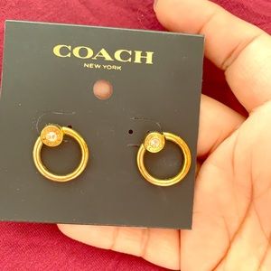 COACH earrings ✨